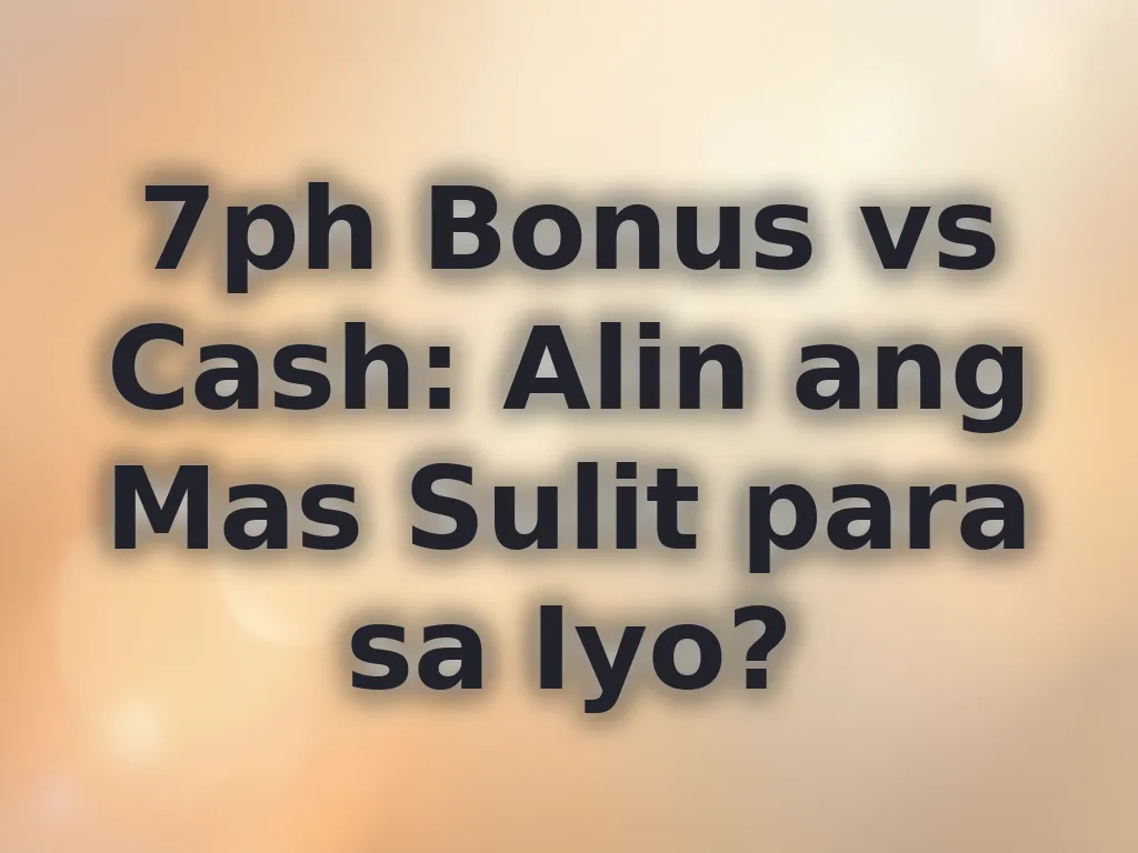 Bonus calculation guide